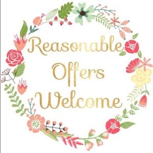 Offers Are Always Welcome!